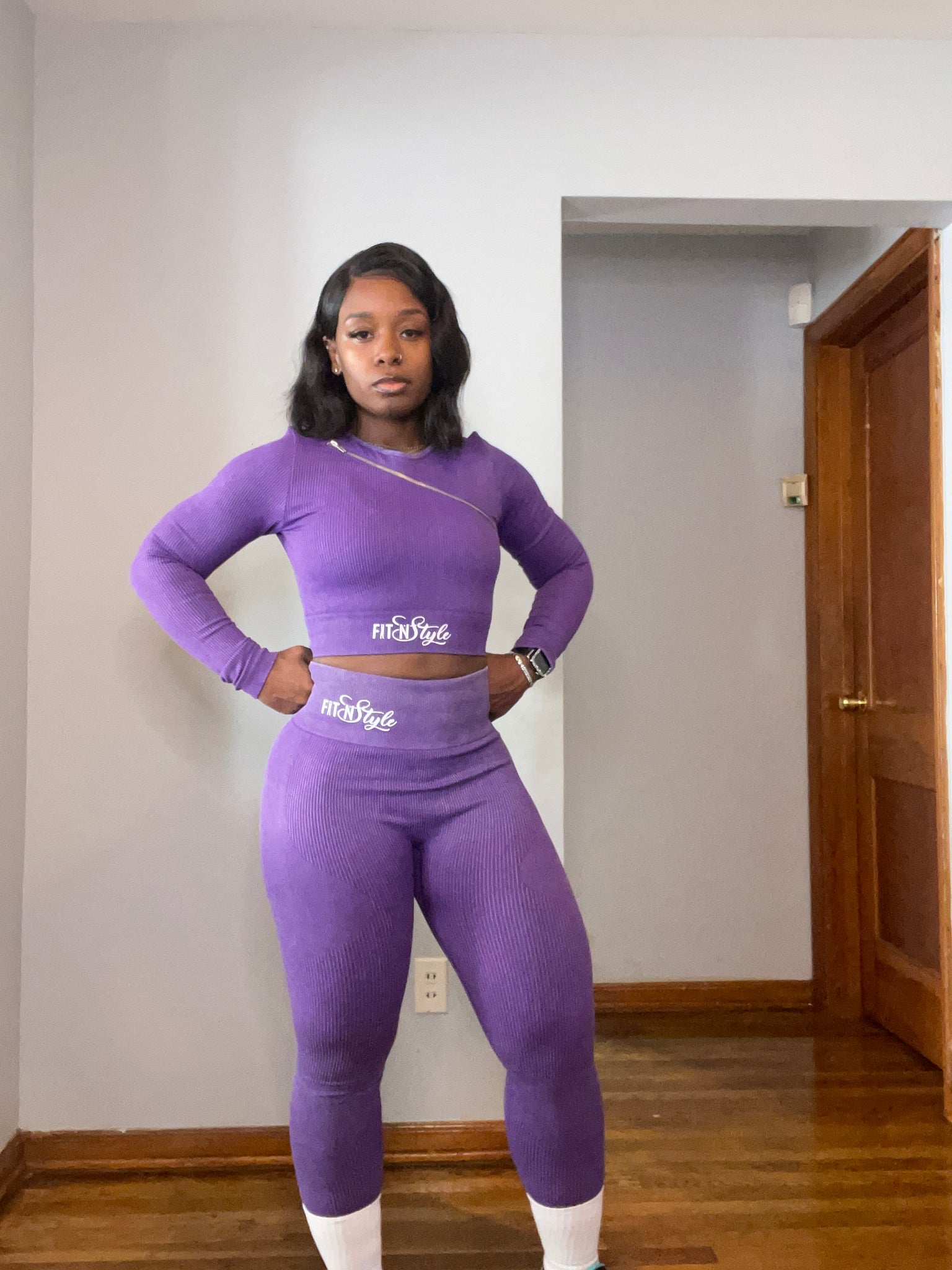 V-Back leggings – Fit N Style LLC